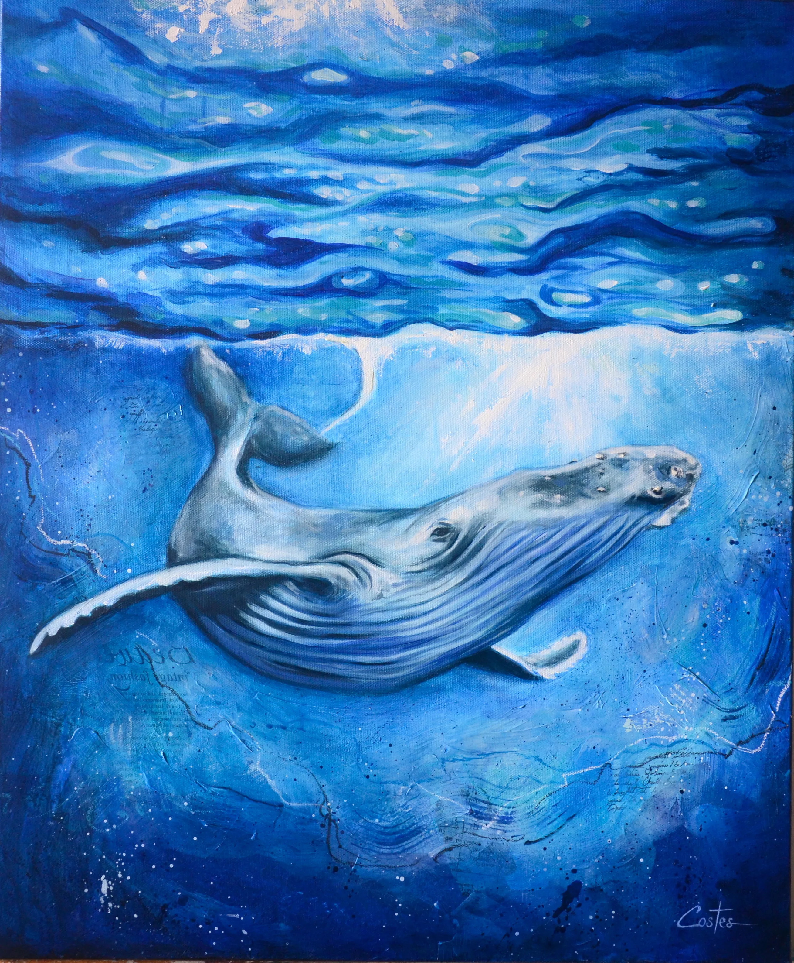 Apesanteur Infinie, 50x60cm