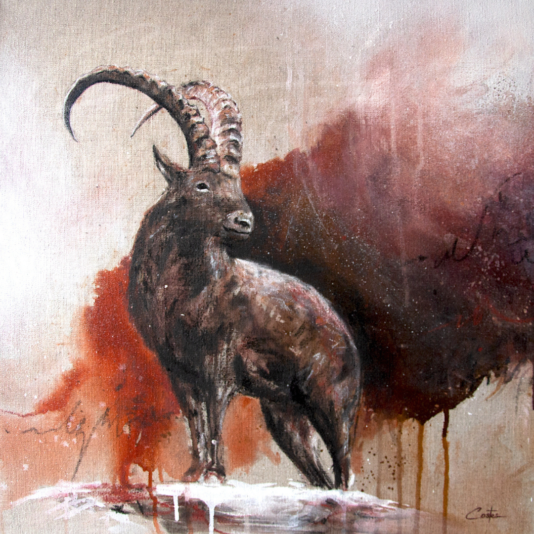 Voir au Delà, 50x50cm