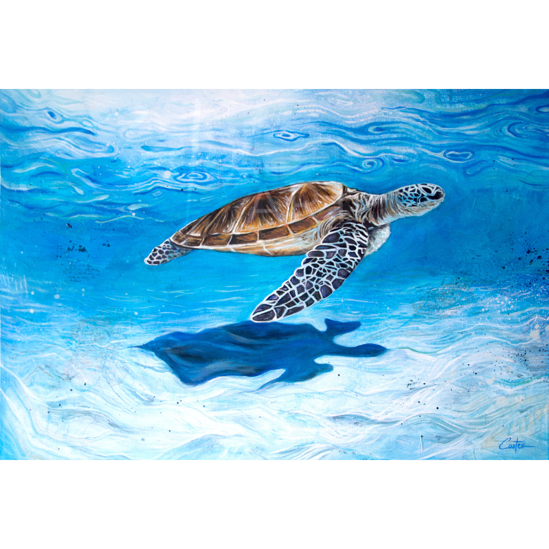 Flottement Infini, 73x50cm